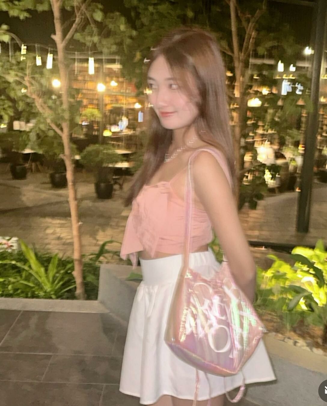 Gentle Woman Dumpling Bag(Lychee Martini)