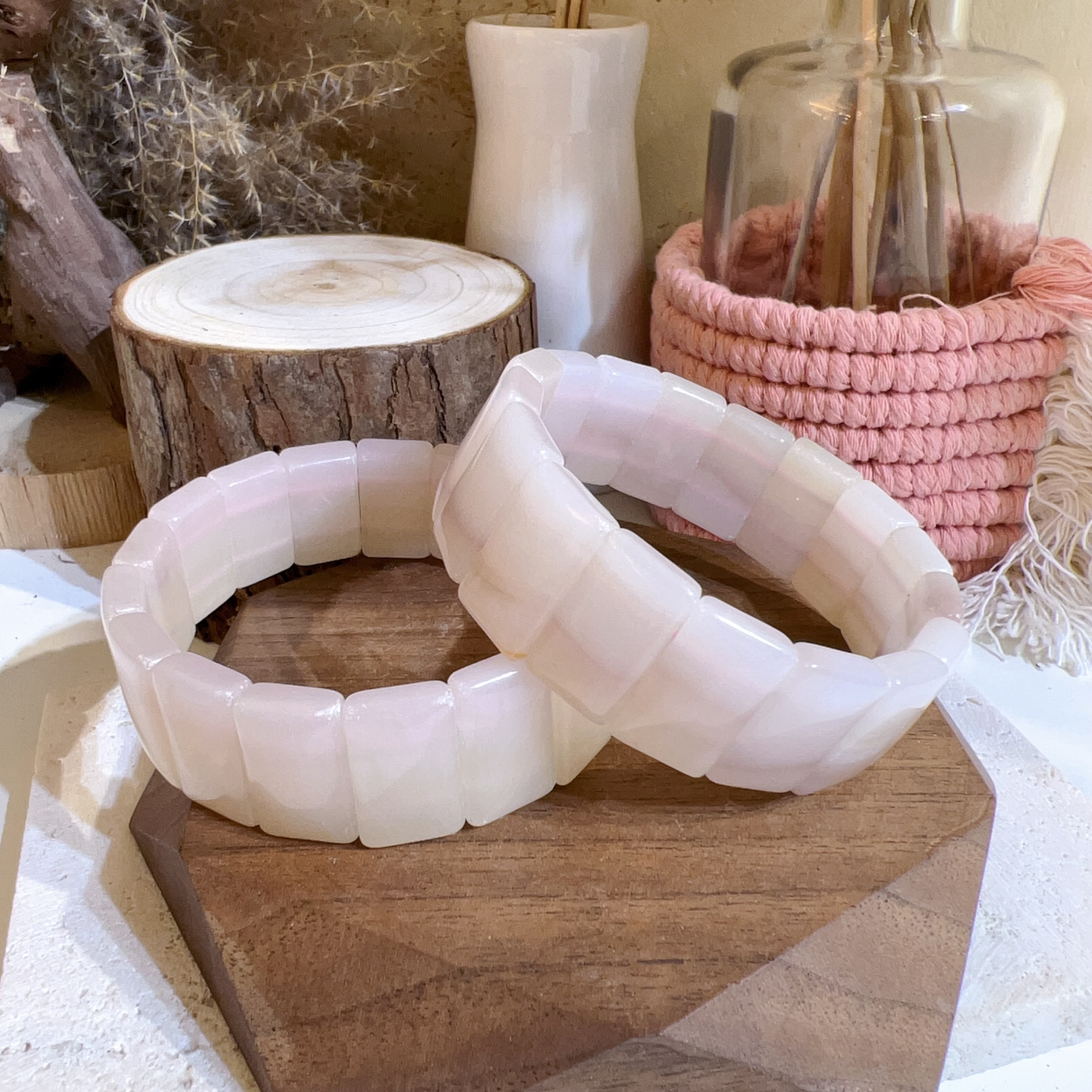 多肉瑪瑙手排 19+mm