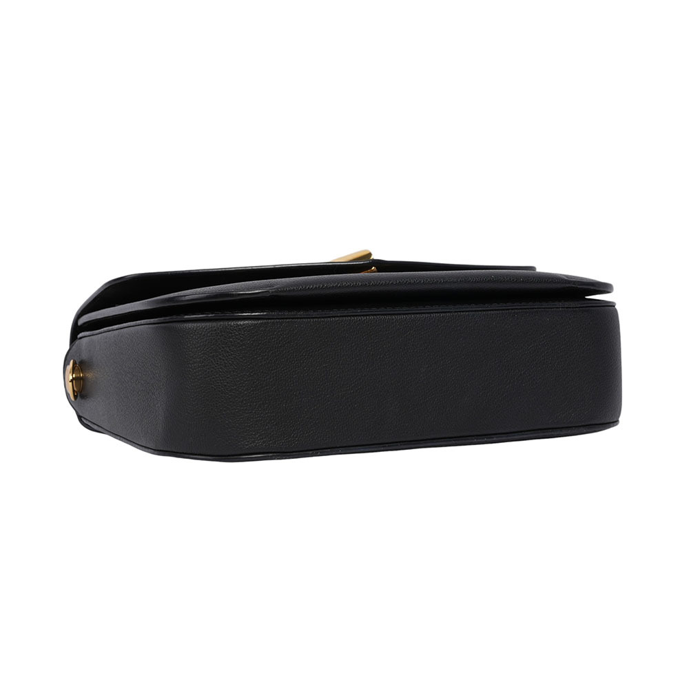 【Louis Vuitton / LV】Very Messenger Monogram 雙皮革二用郵差包(黑色)M53382