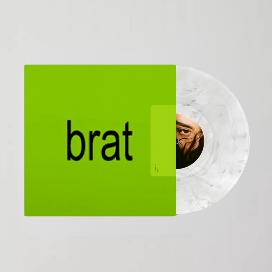 Charli XCX《Brat》（限量Grey Marble Swirl 彩膠LP）