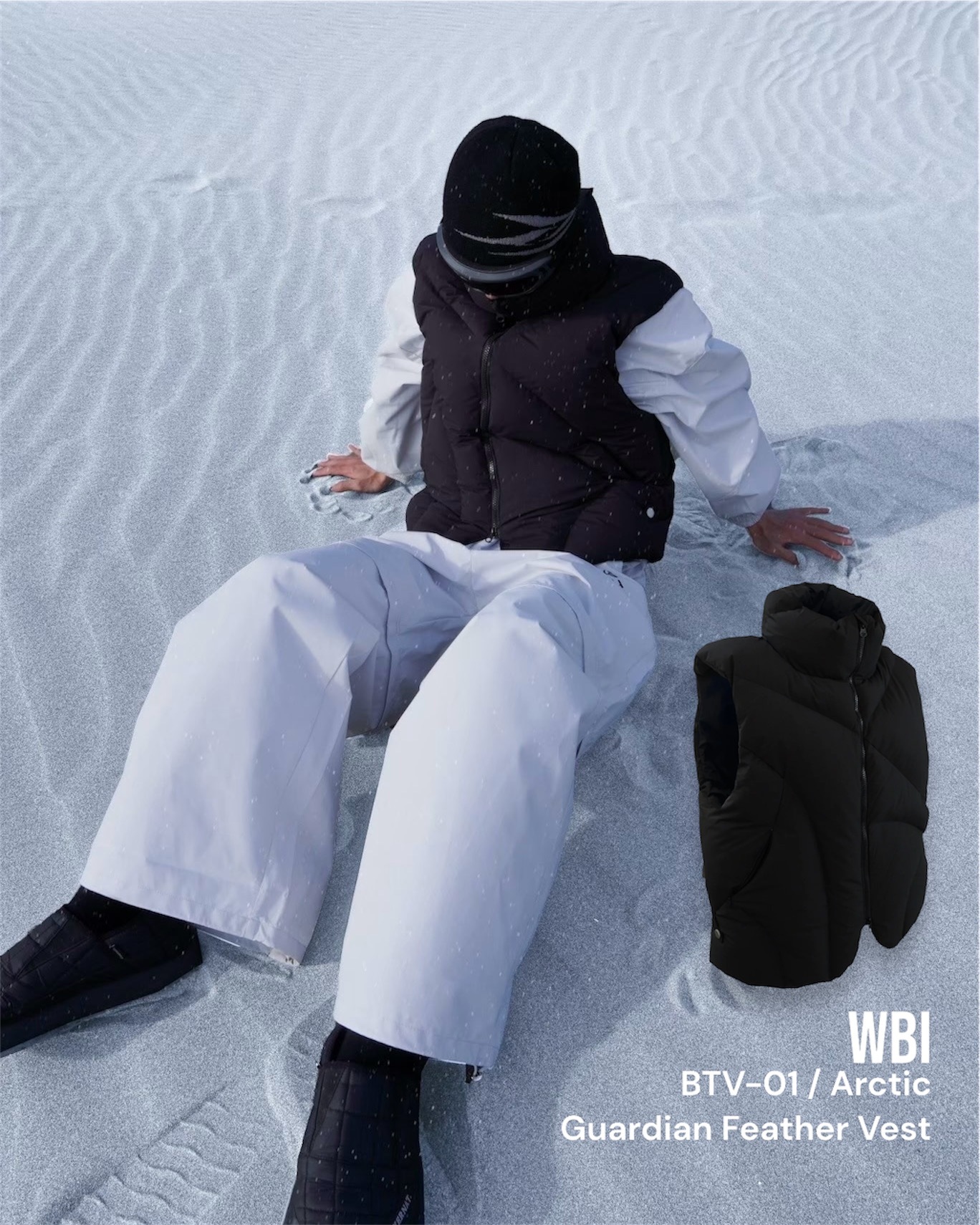 WBI 24SS BTV-01 寒光之翼 雙面穿 羽絨 3D 馬甲 立體 設計 背心