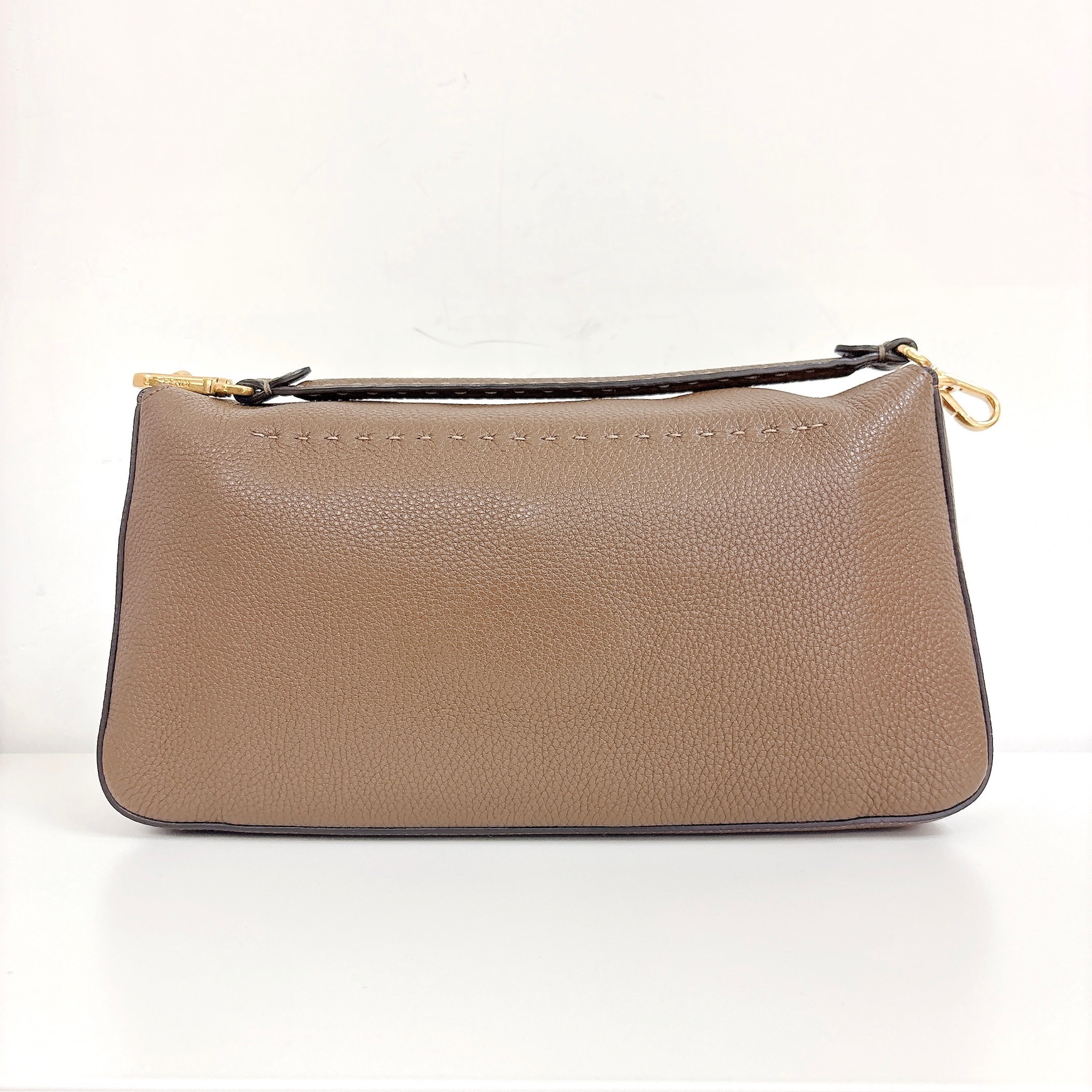 Fendi baguette large Bag - Brown / Ghw