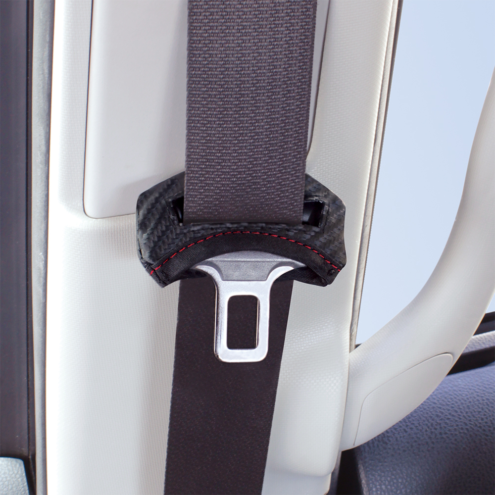 YAC SEAT BELT BUCKLE COVER CARBON