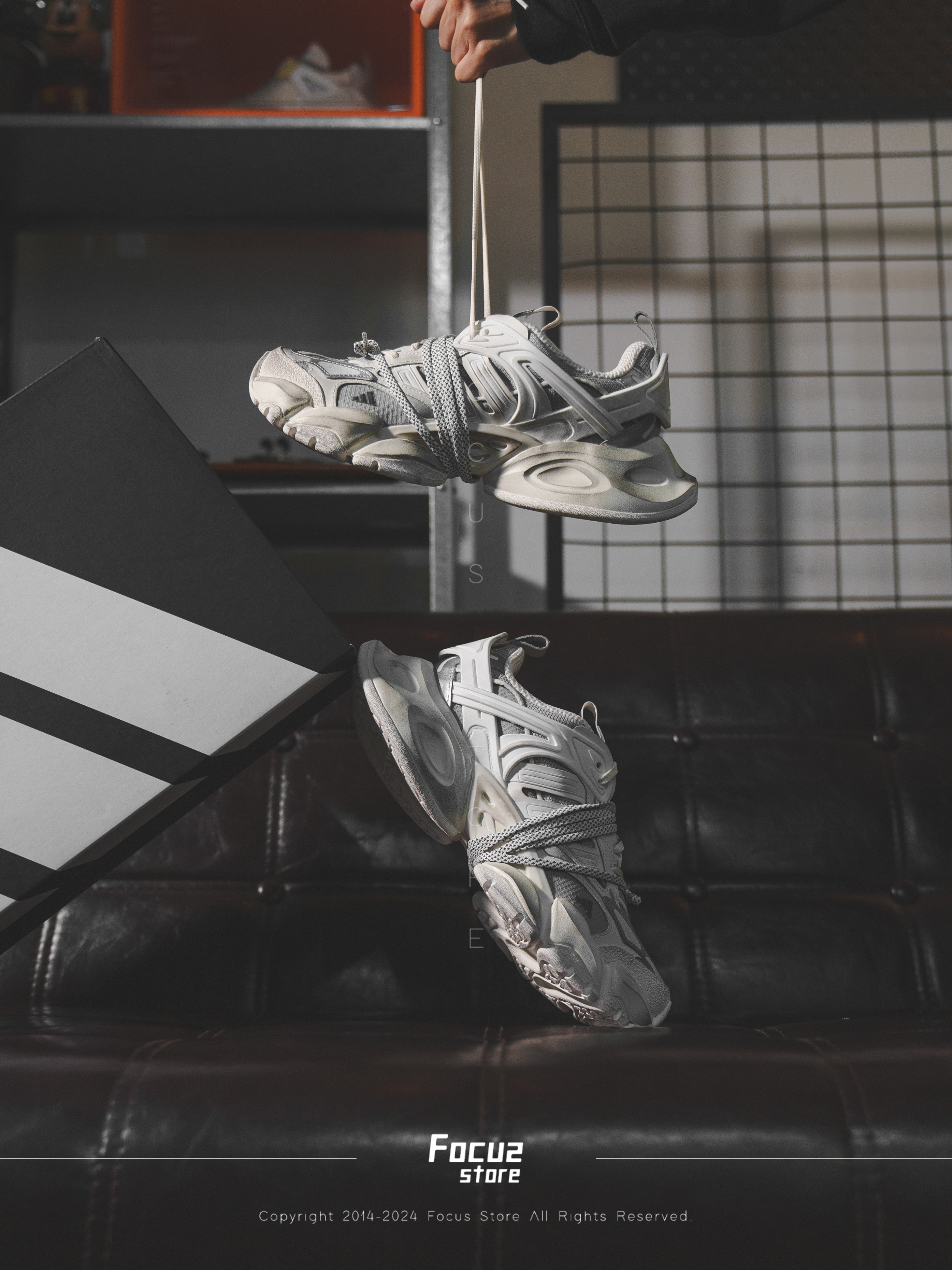 【Focus Store】預購 Adidas XLG Runner Deluxe "White Silver" 白銀 JS1588