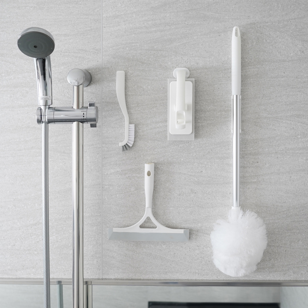 《azuma》sm@rt系列磁吸式可伸縮浴室清潔長柄刷專用替換刷毛