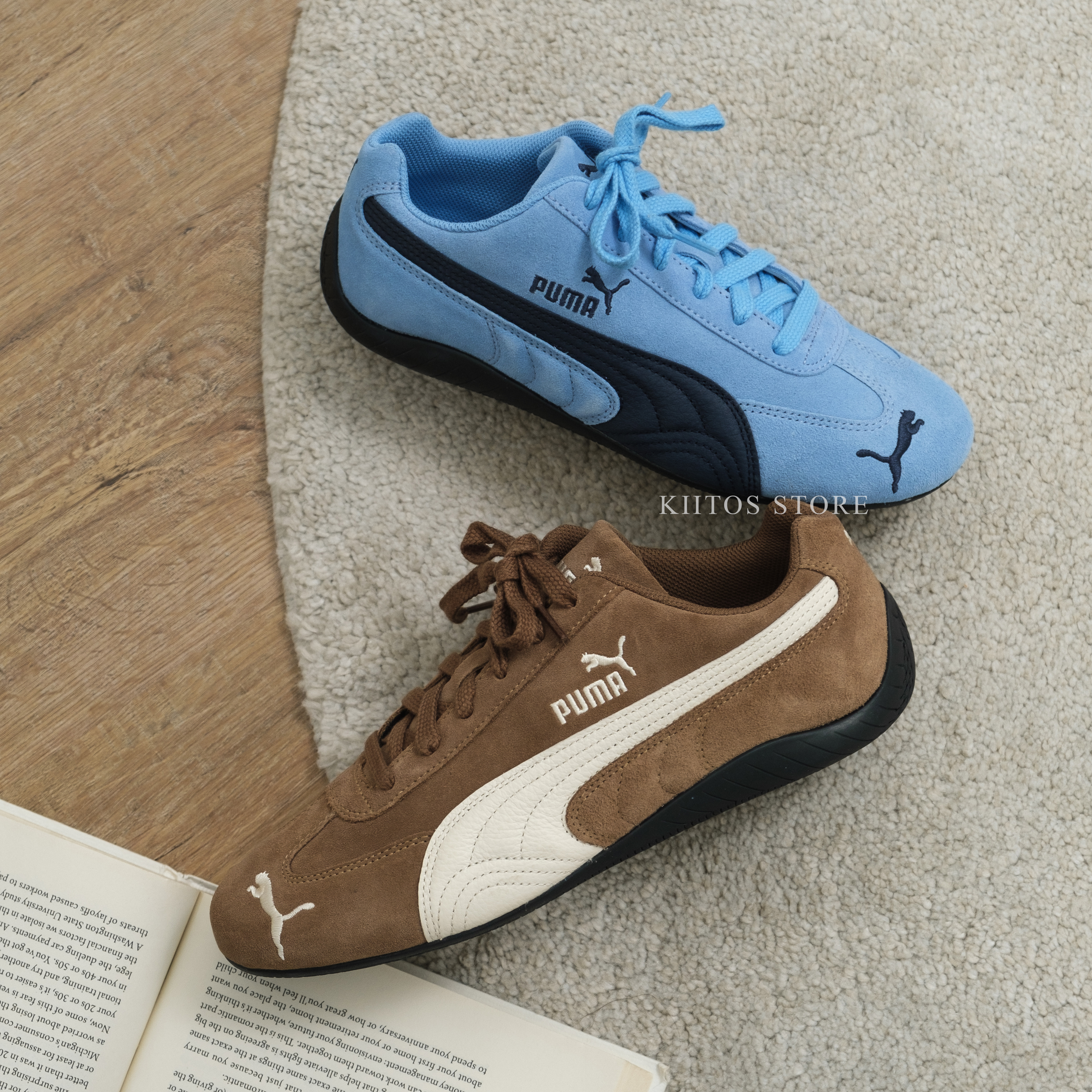 【現貨】PUMA Speedcat Archive 復古 棕色 藍色 賽車鞋 398847