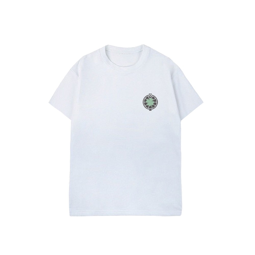 XCTRL 幸運招財貓短T-白