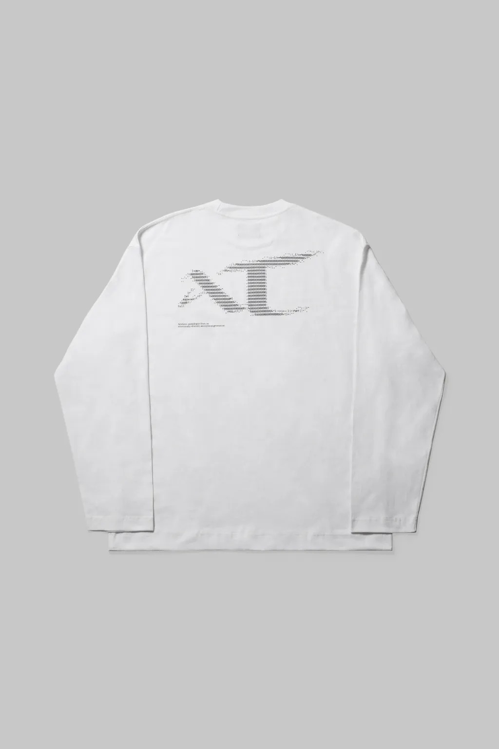 Anonymous Talking / Logo Long Sleeve Tee - F24-LS05