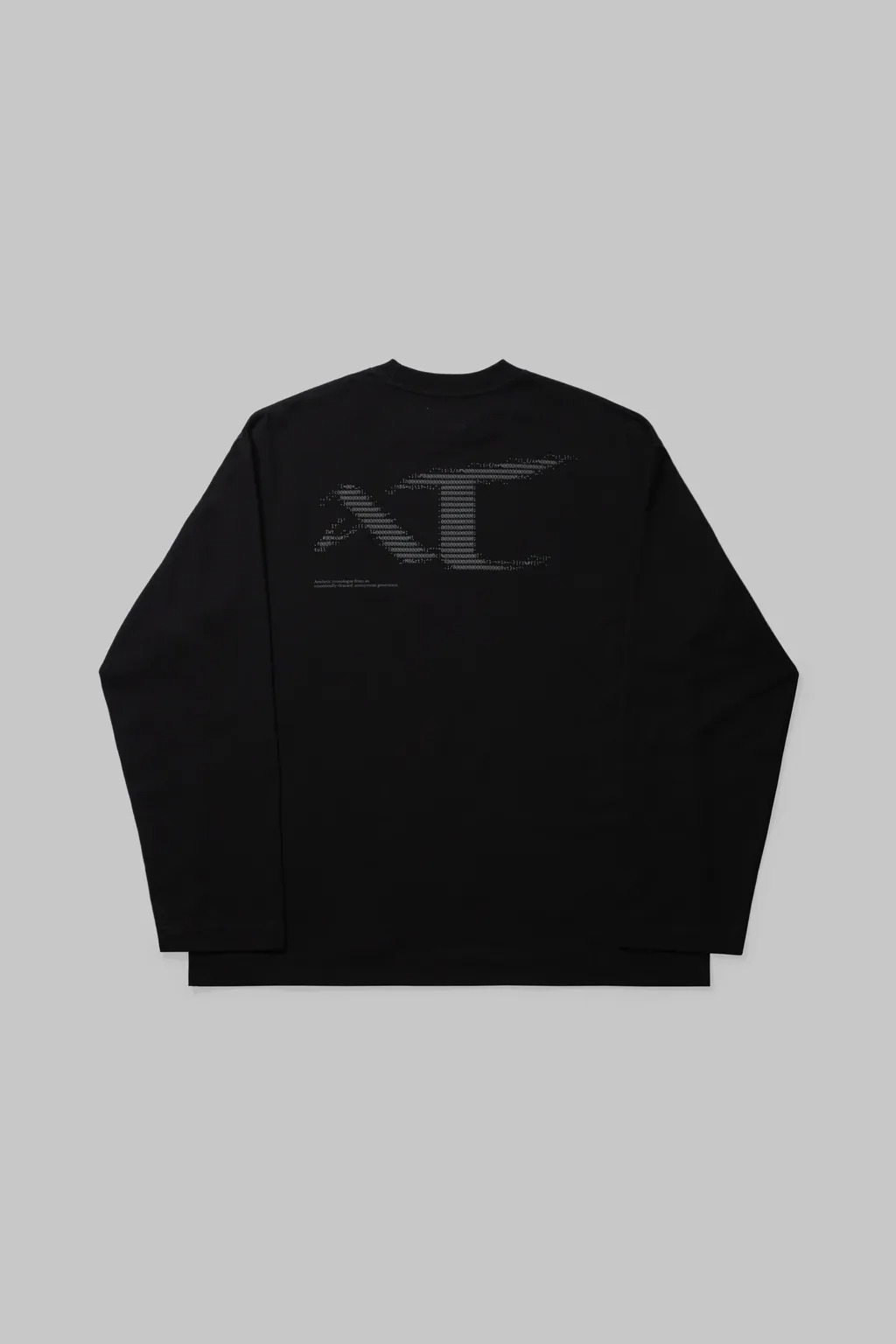 Anonymous Talking / Logo Long Sleeve Tee - F24-LS05