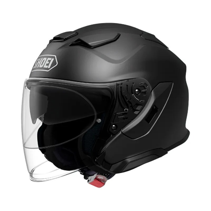 SHOEI J-CRUISE 3 MT.BLACK 消光黑 素色 四分之三 內墨片