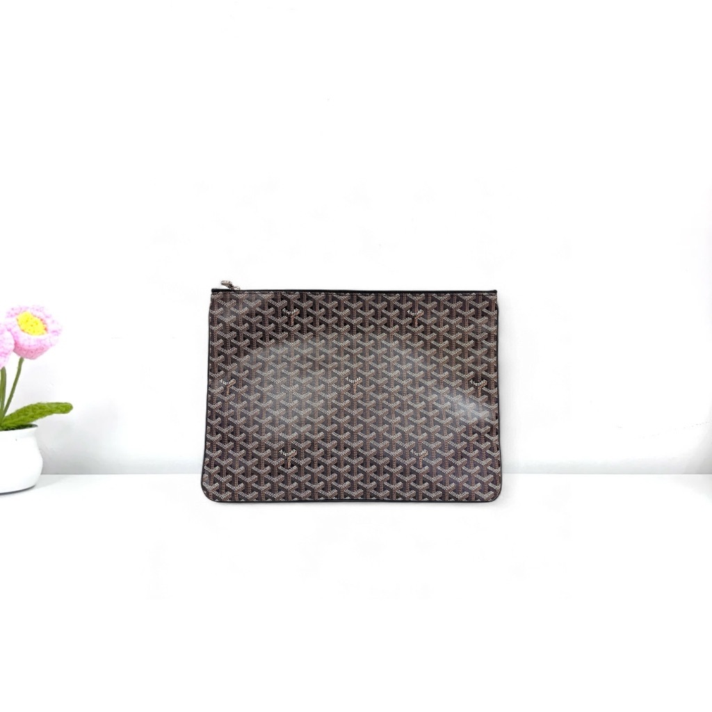 Goyard Senat Pouch Bag - Black