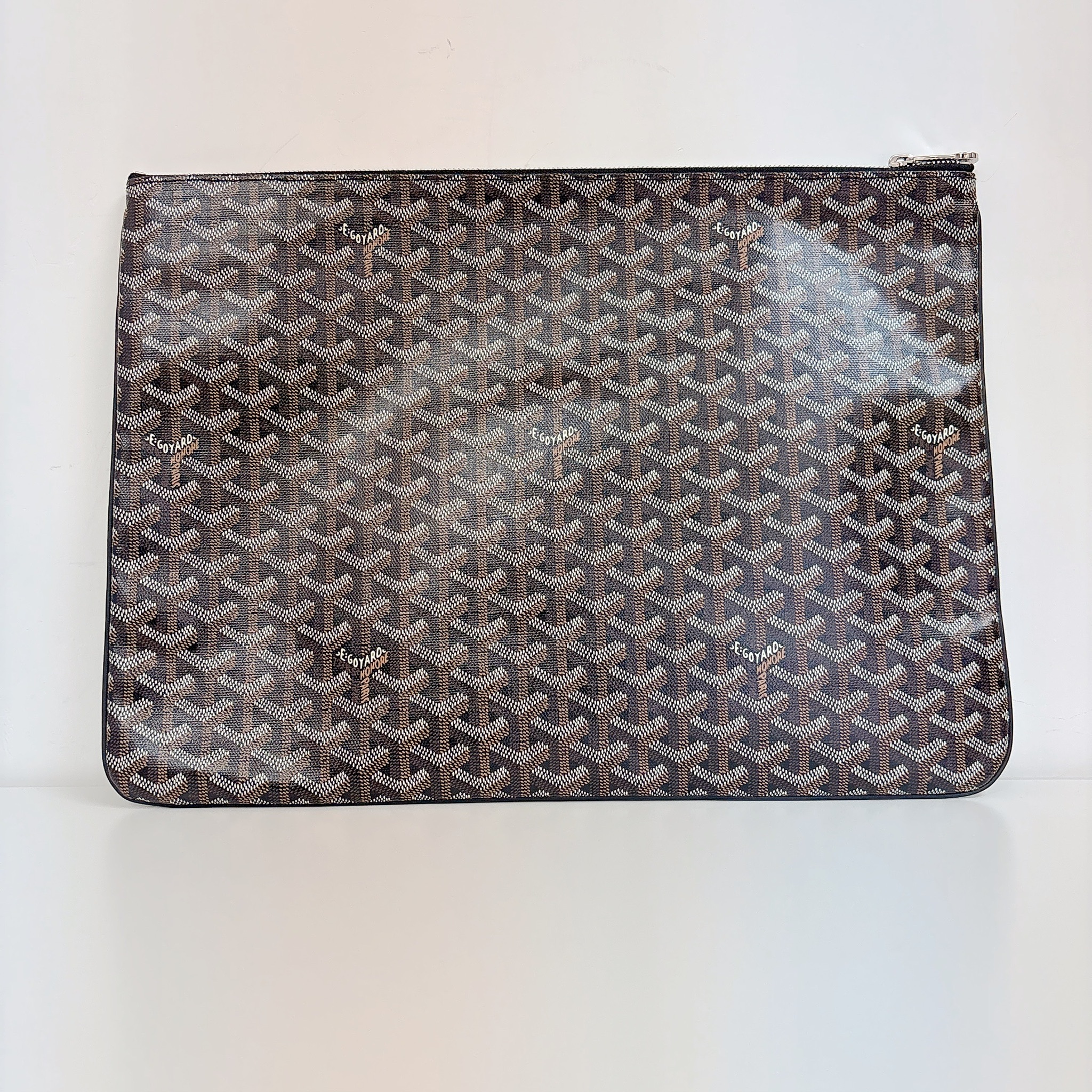 Goyard Senat Pouch Bag - Black