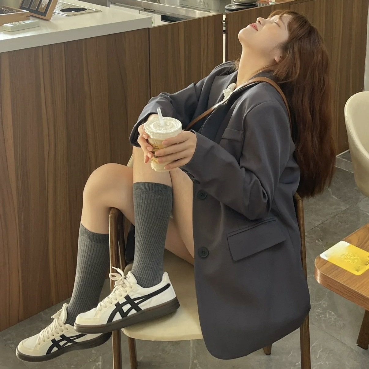 Onitsuka Tiger Advanti 鬼塚虎 焦糖底 復古 帆布鞋 米白