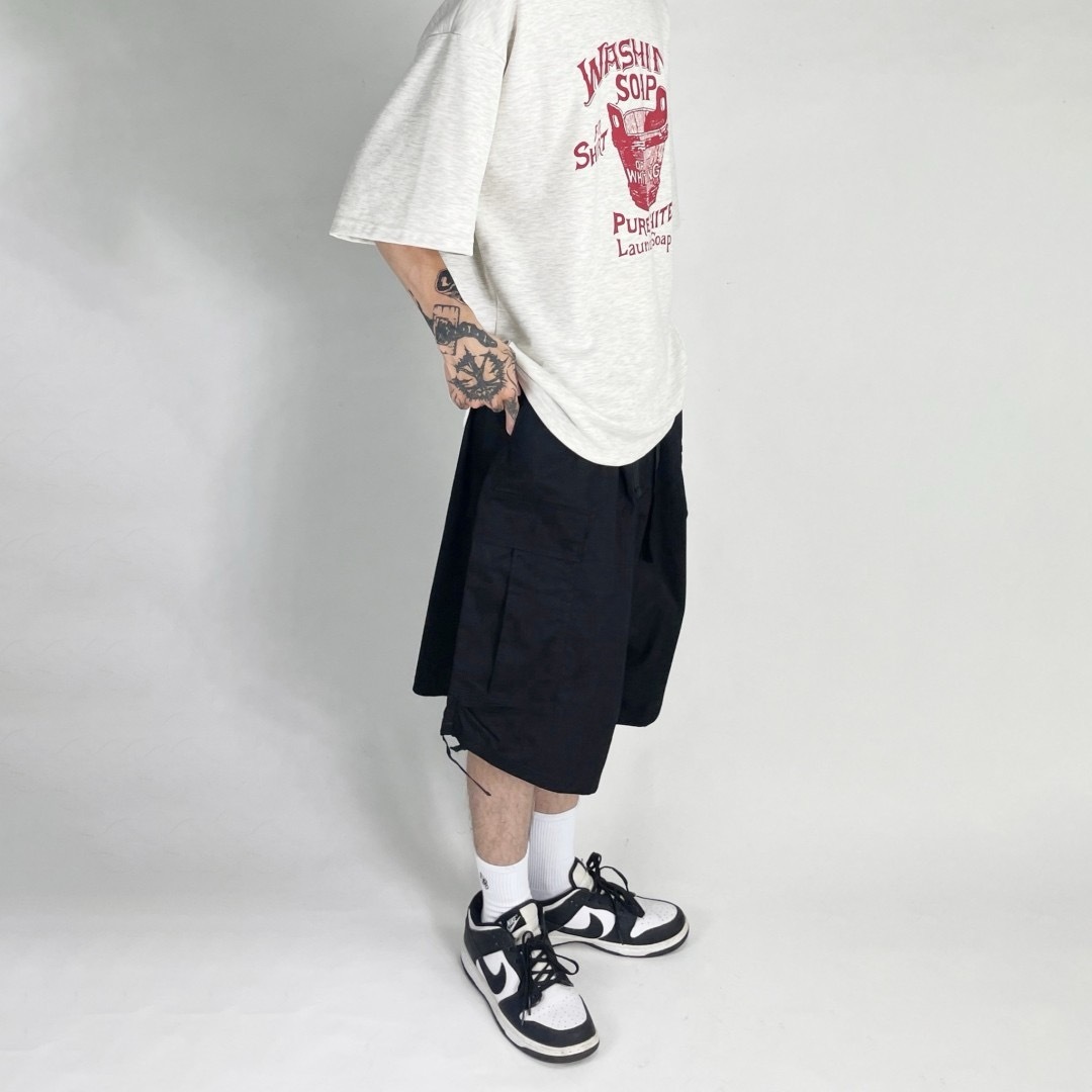 (GOAL) 寬版口袋斜紋布短褲 blm 6611