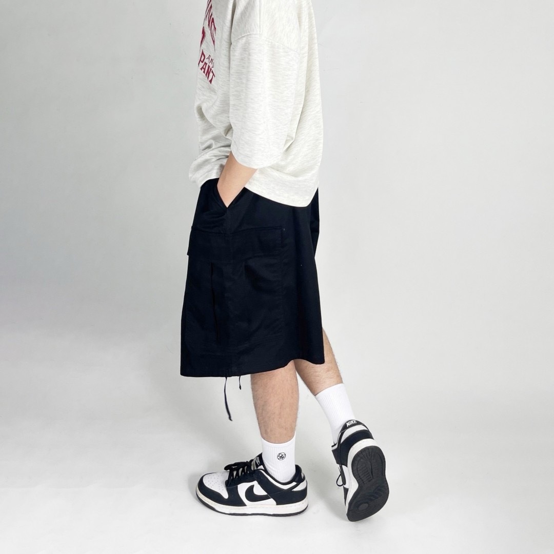 (GOAL) 寬版口袋斜紋布短褲 blm 6611