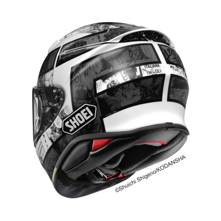 SHOEI Z-8 BRBRL TC-6 亮光黑白 聯名彩繪