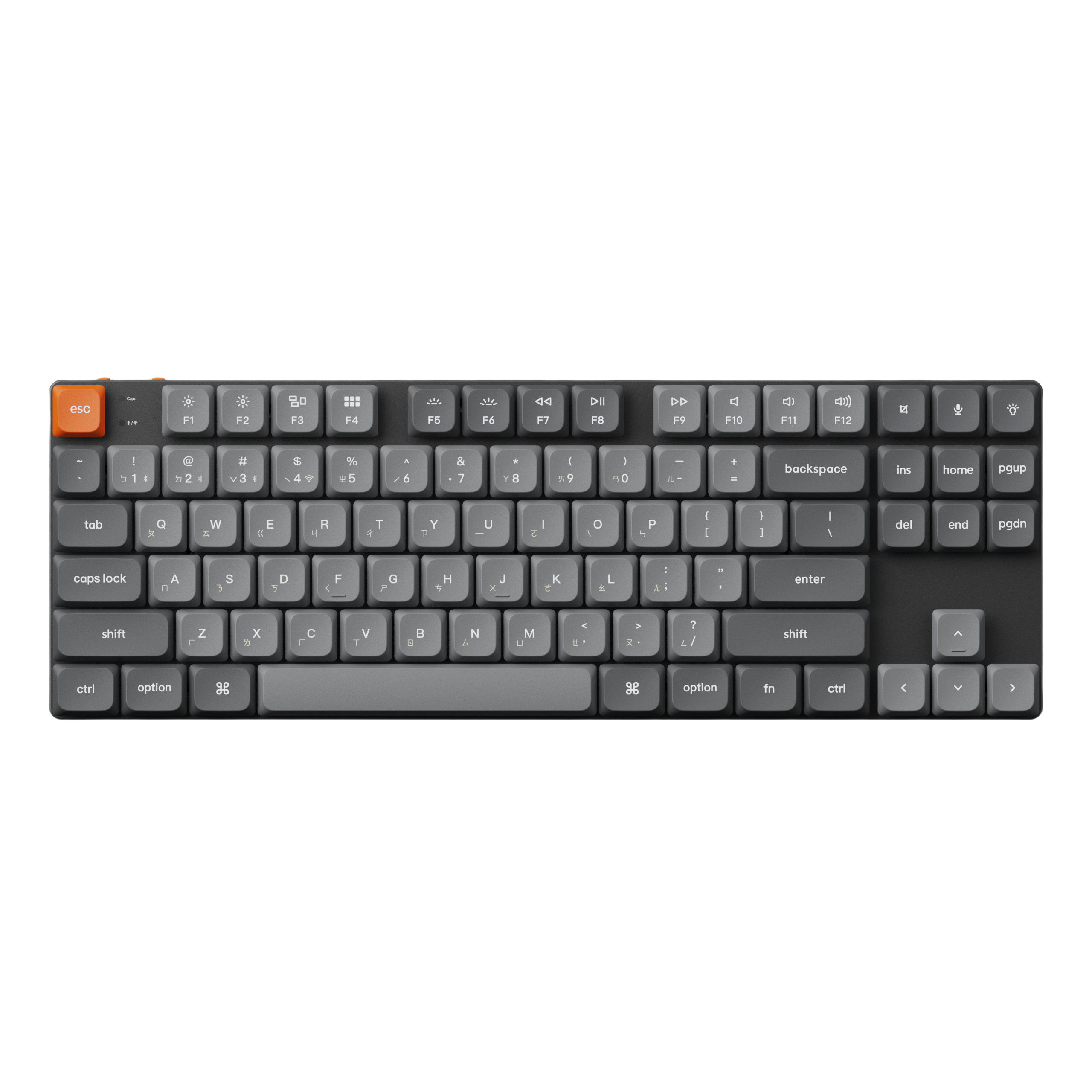 PC PARTY Keychron K1 Max 80% 三模機械鍵盤Mac/Win 熱插拔2.4G/藍牙
