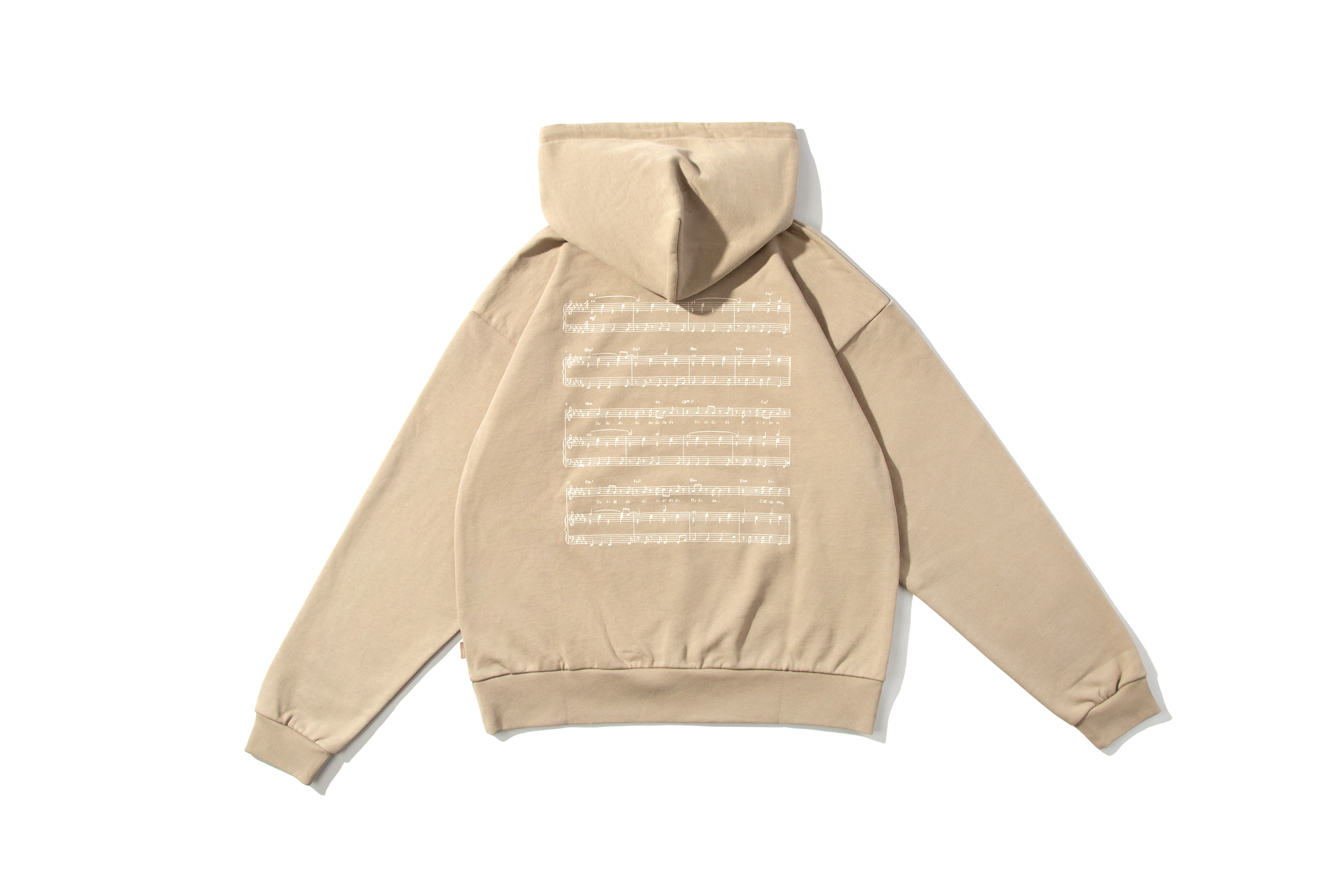 DIASPORA SKATEBOARDS "Part-Time Lover Hooded Sweatshirt" (Taupe)