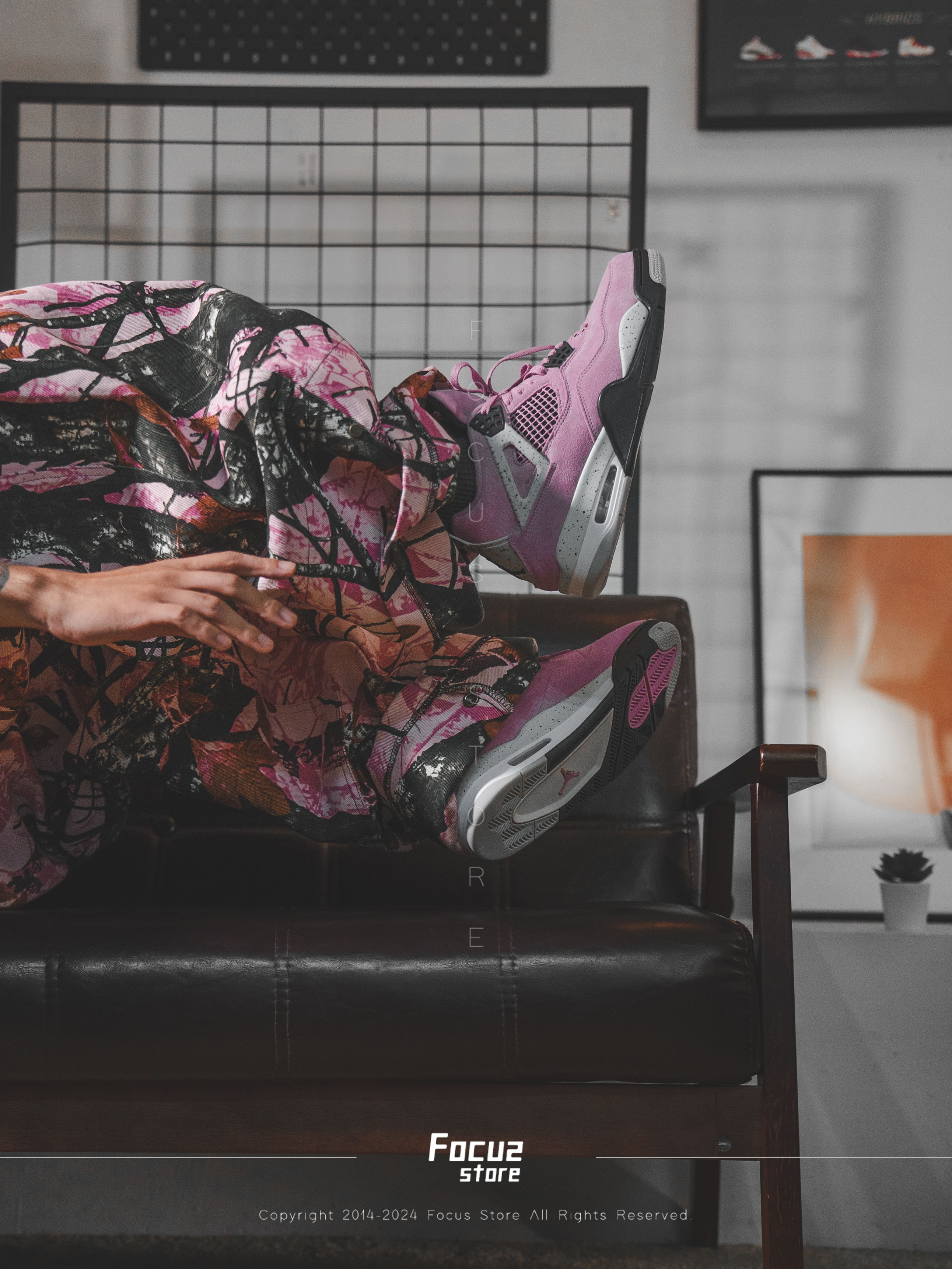 【Focus Store】預購 Wmns Air Jordan 4 Retro "Orchid" 櫻花粉 AQ9129-501