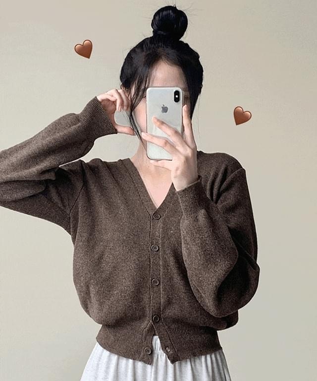 【優惠預訂】KR DAILY V-NECK KNIT CARDIGAN（10色）