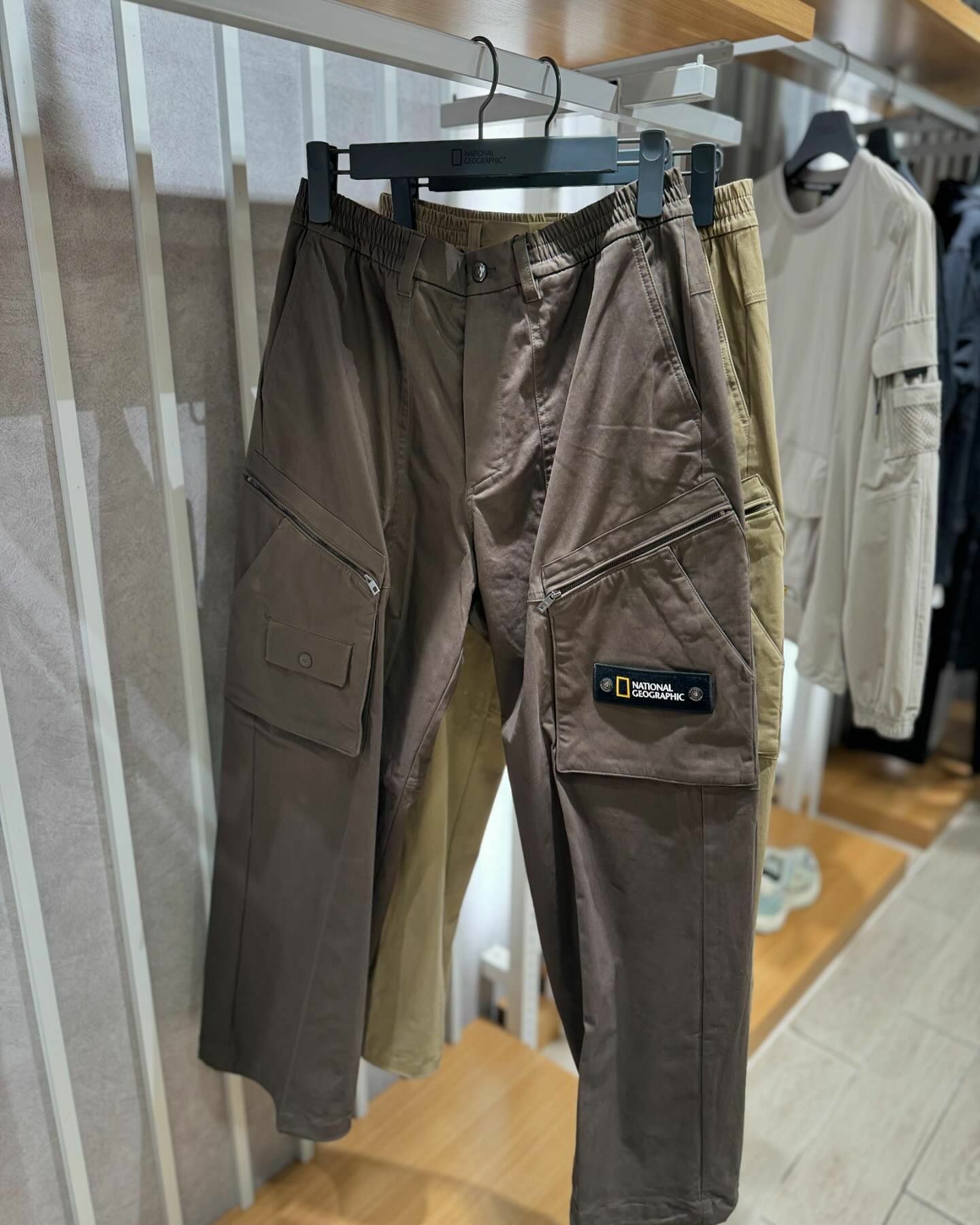 【代購】NATIONAL GEOGRAPHIC 國家地理 Cotton wide 寬褲 長褲  N244MPT030