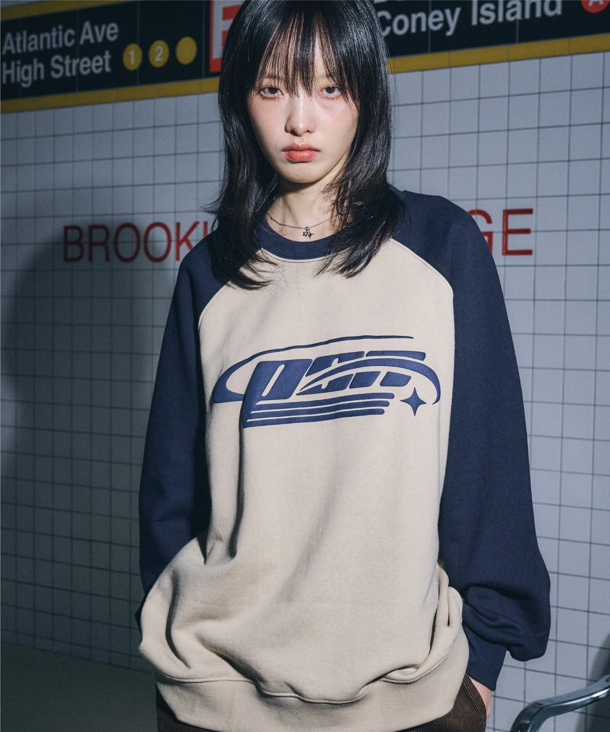 CPGN STUDIO Shooting Logo Raglan Sweatshirt