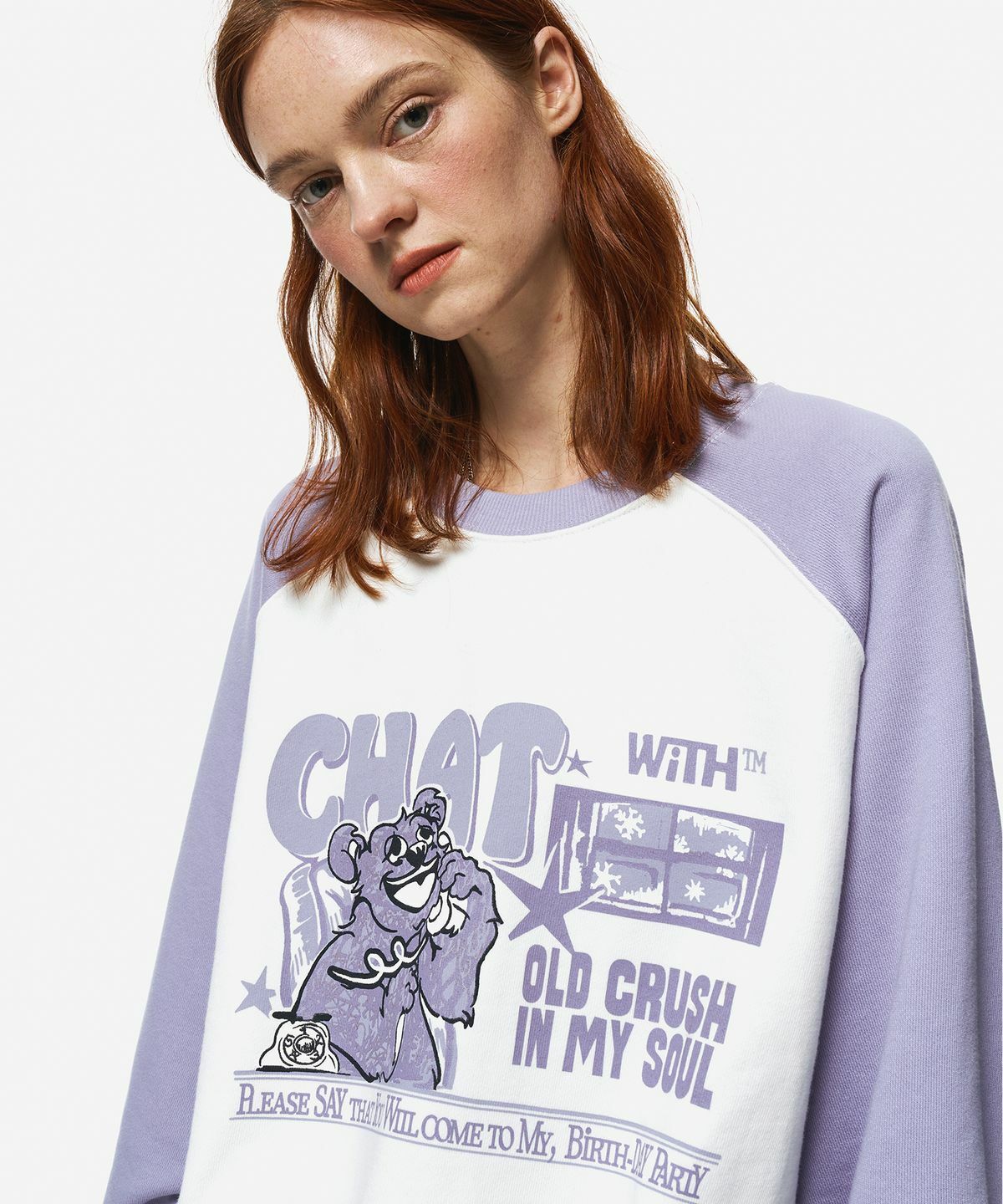 CPGN STUDIO CHAT Teddy Raglan Sweatshirt