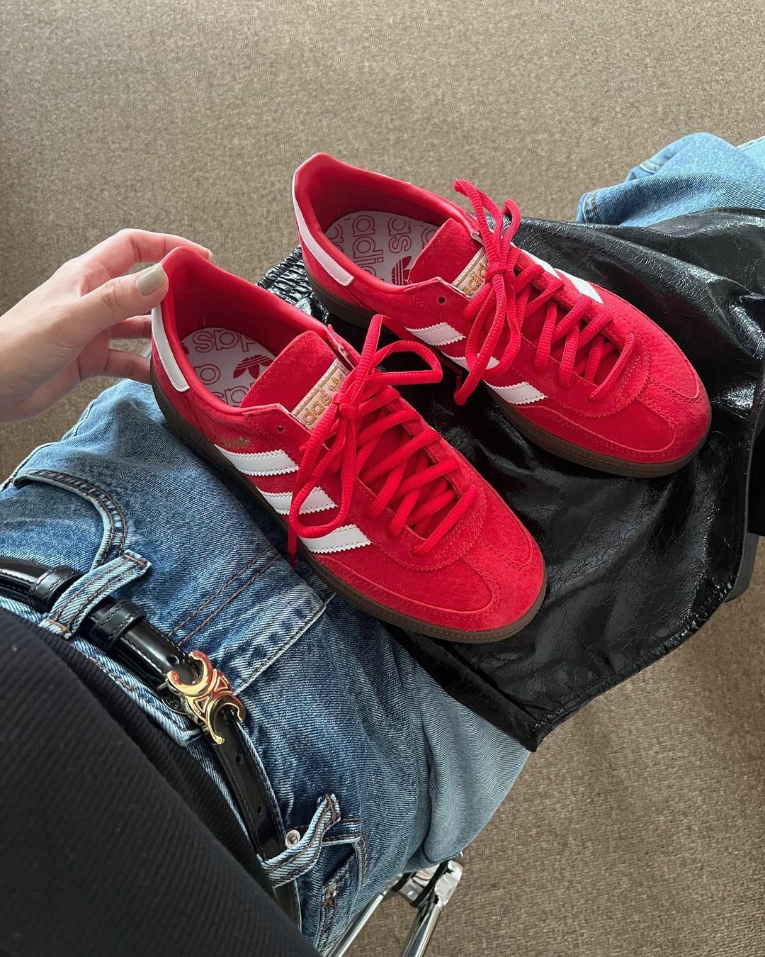 Adidas Originals Handball Spezial 復古紅 焦糖 正紅 復古鞋 FV1227