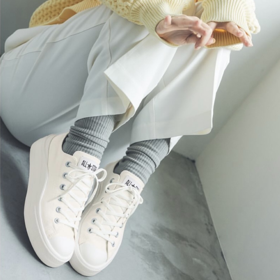 converse 小波浪帆布鞋 低筒