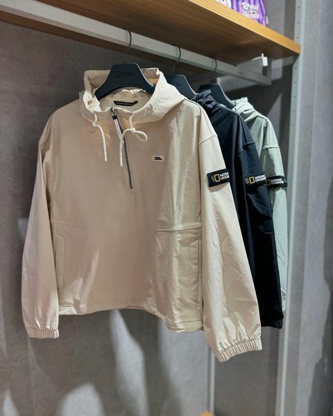 【代購】NATIONAL GEOGRAPHIC 國家地理 女裝 ARCHELON 半拉鍊 連帽 長袖 N243WFT030