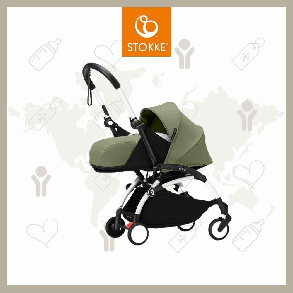 *New* Stokke® YOYO³ 0+ New Born Pack - White Frame