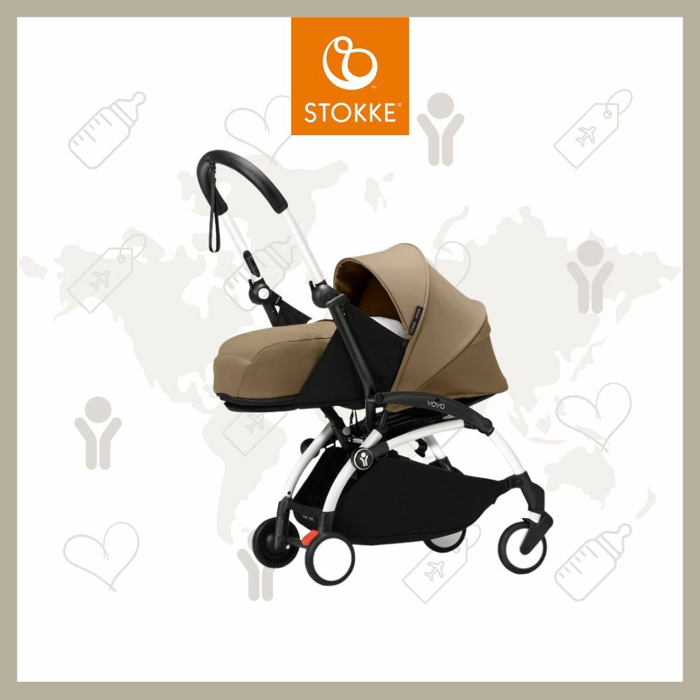 *New* Stokke® YOYO³ 0+ New Born Pack - White Frame