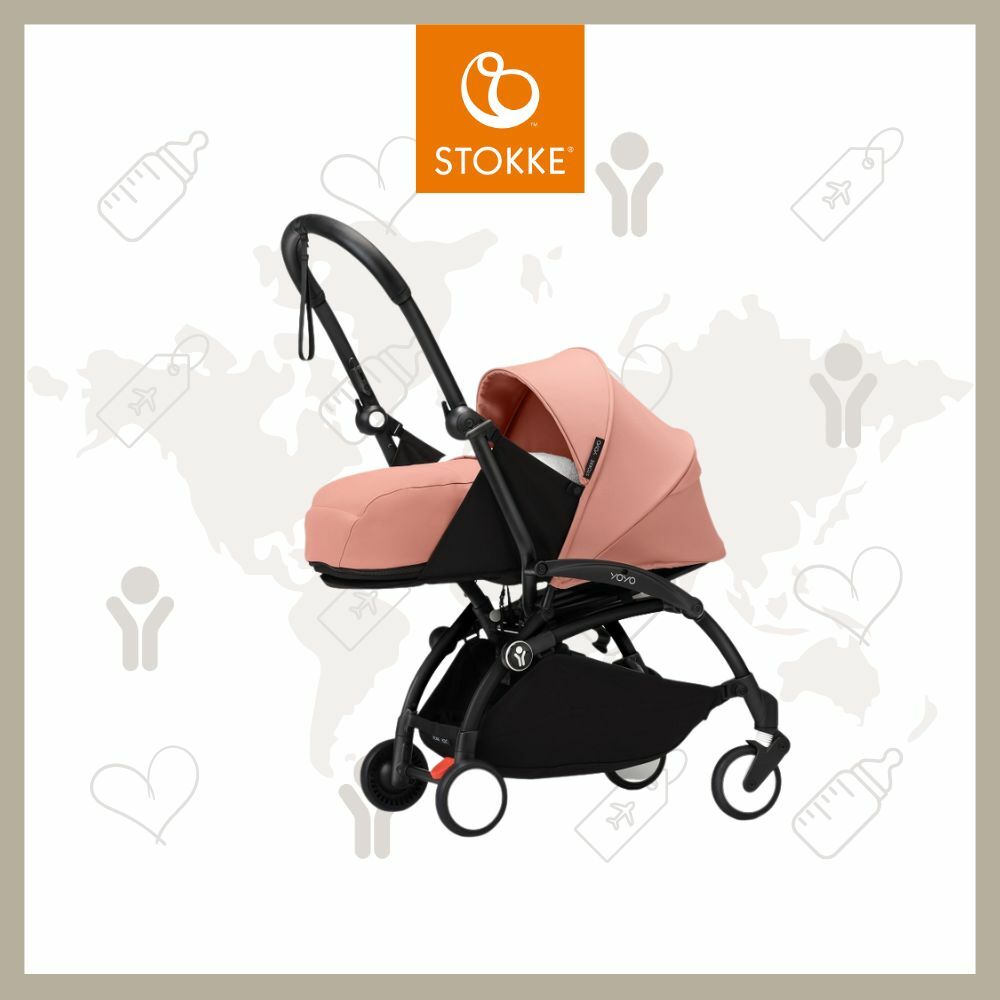 *New* Stokke® YOYO³ 0+ New Born Pack - Black Frame