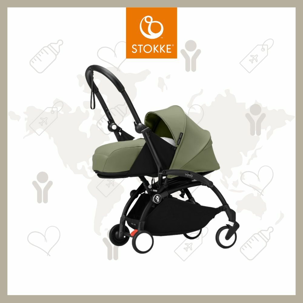 *New* Stokke® YOYO³ 0+ New Born Pack - Black Frame