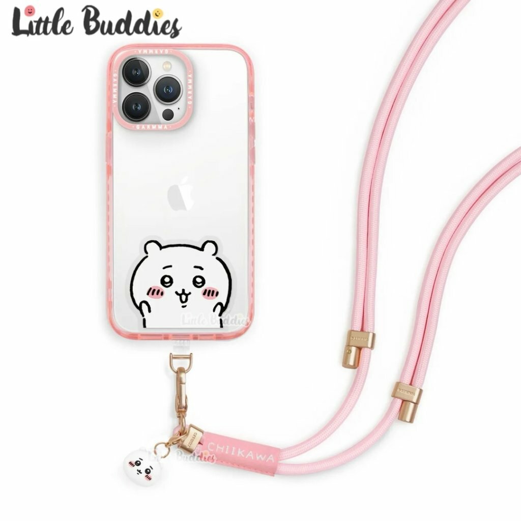 台灣 GARMMA x chiikawa 吉伊卡哇 公仔吊飾扣環長背帶