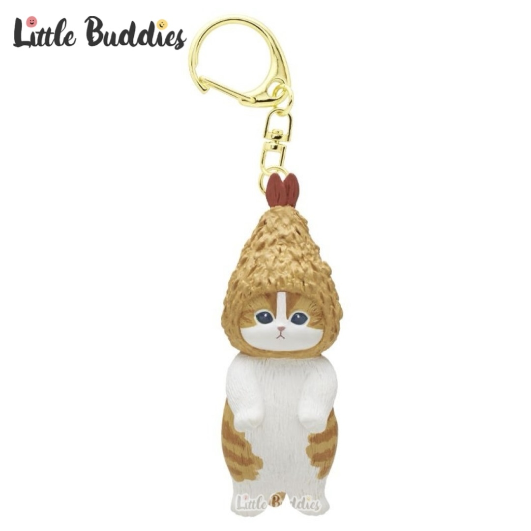 日本 mofusand 炸蝦造型扭蛋公仔匙扣