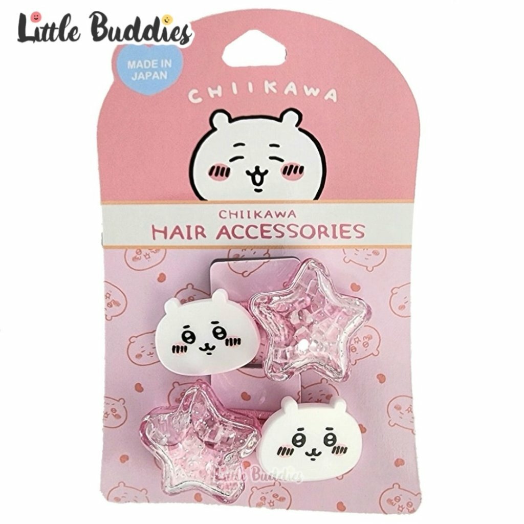 日本製 chiikawa 吉伊卡哇 頭形星星橡根 (2入)