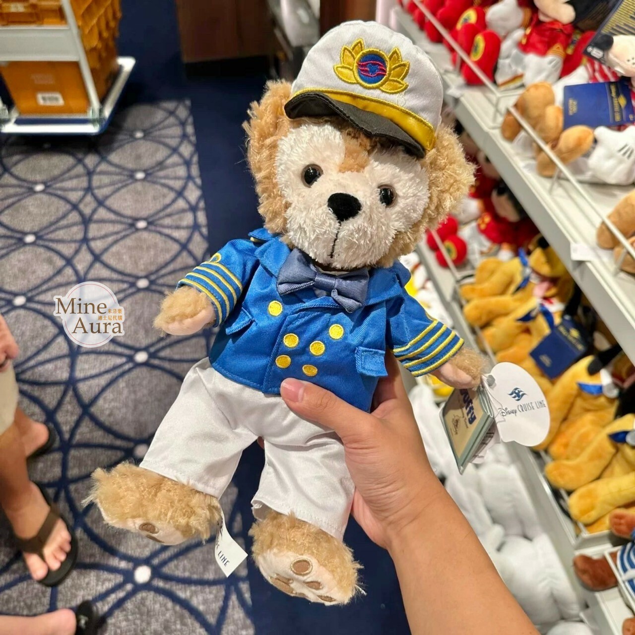 郵輪船長 達菲 Duffy SS號 娃娃 玩偶 -美國奧蘭多迪士尼樂園