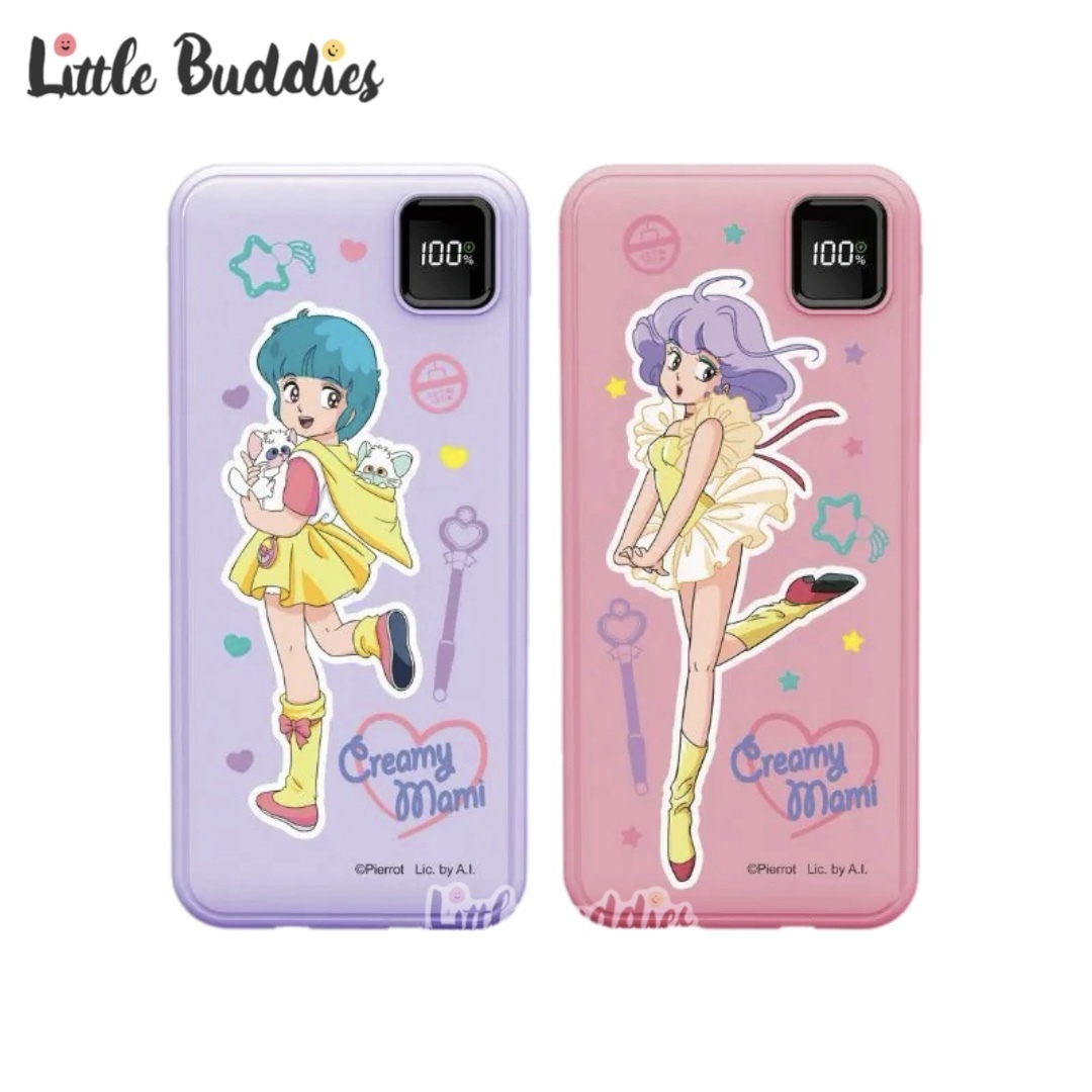 小忌廉 10000mAh 流動充電池 (連嵌入式充電線)