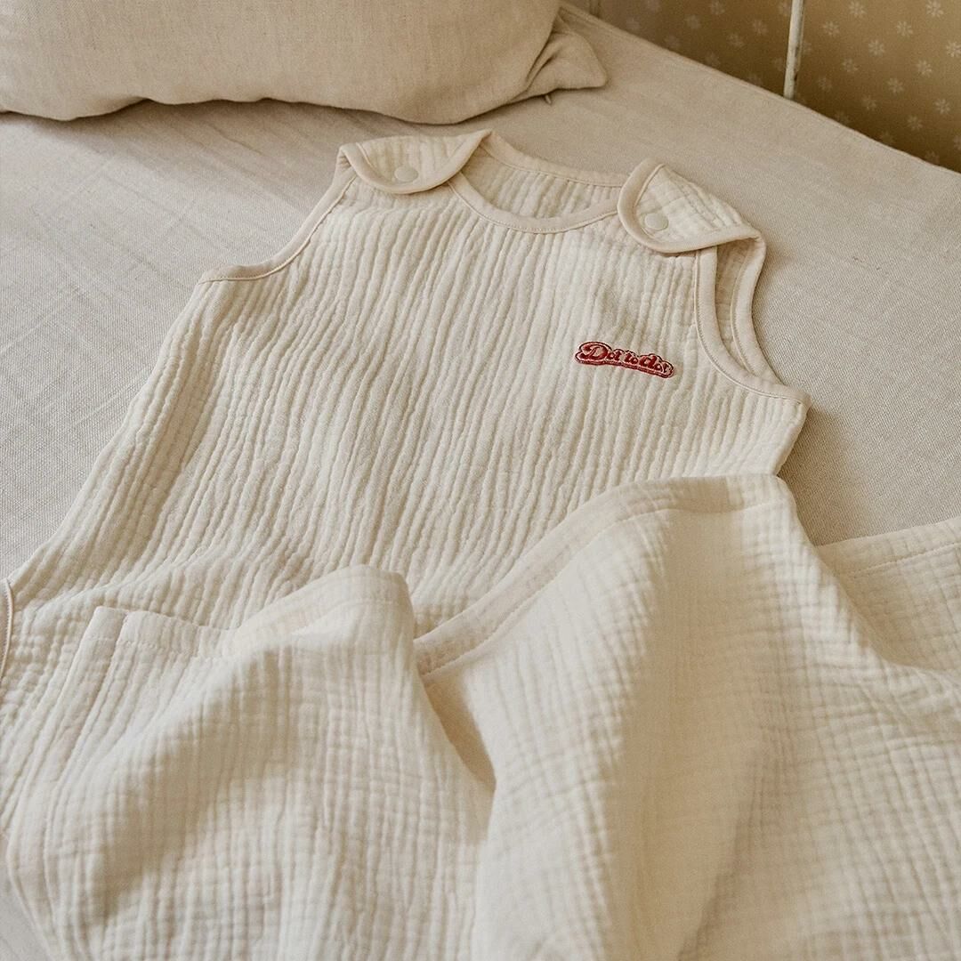 Basic&Pure莫代爾三重棉紗-睡眠馬甲(人物版/logo版)