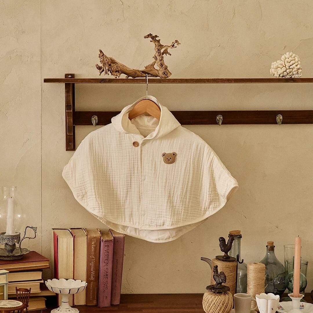 Basic&Pure莫代爾三重棉紗-精靈斗篷(人物版/logo版)