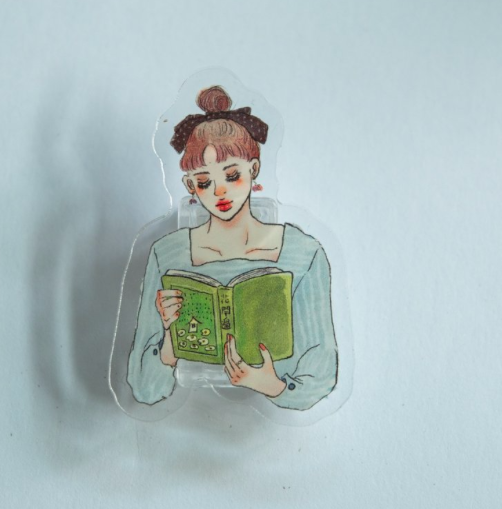 讀詩女孩 甜蜜2025 壓克力夾子｜甜蜜生活