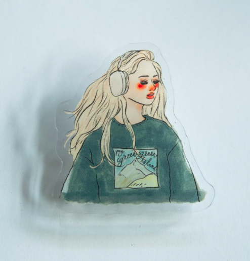 冒險女孩 甜蜜2025 壓克力夾子｜甜蜜生活