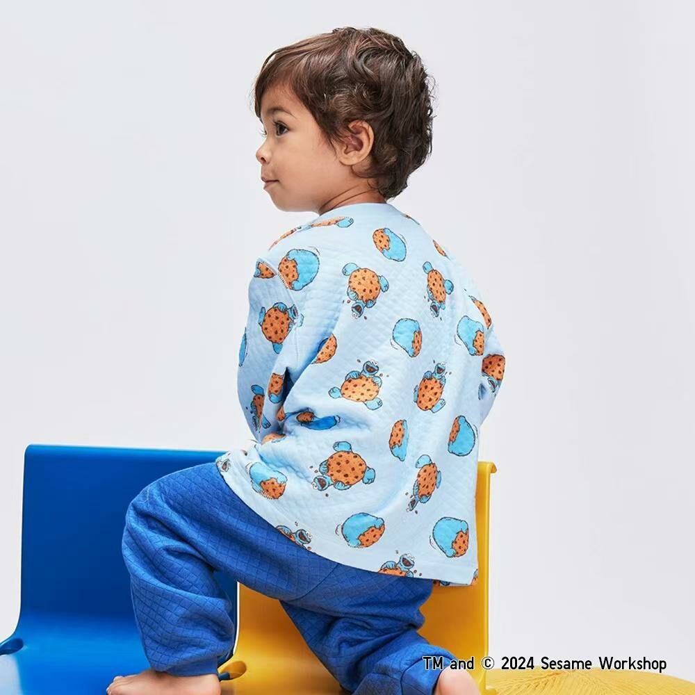 廠單 UQ同款芝麻街空氣棉套裝