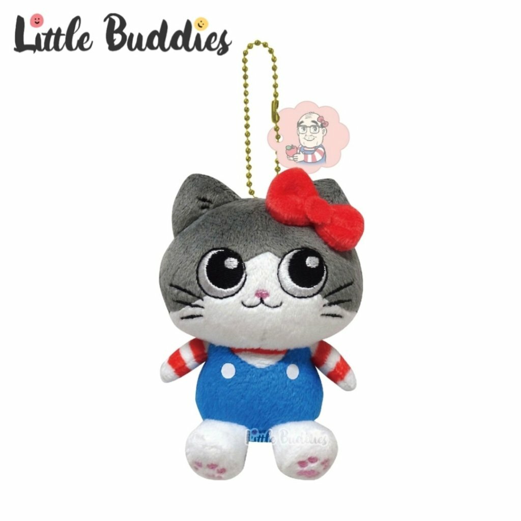 日本 Sanrio x 轉生成貓的大叔 - 公仔匙扣