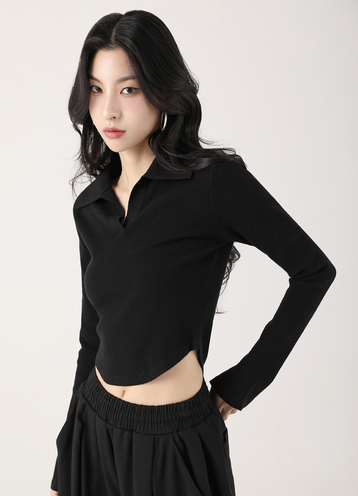 韓國連線🇰🇷 Avandress 短版修身長袖針織衫 短版 長袖 針織衫 秋冬 4色/預購