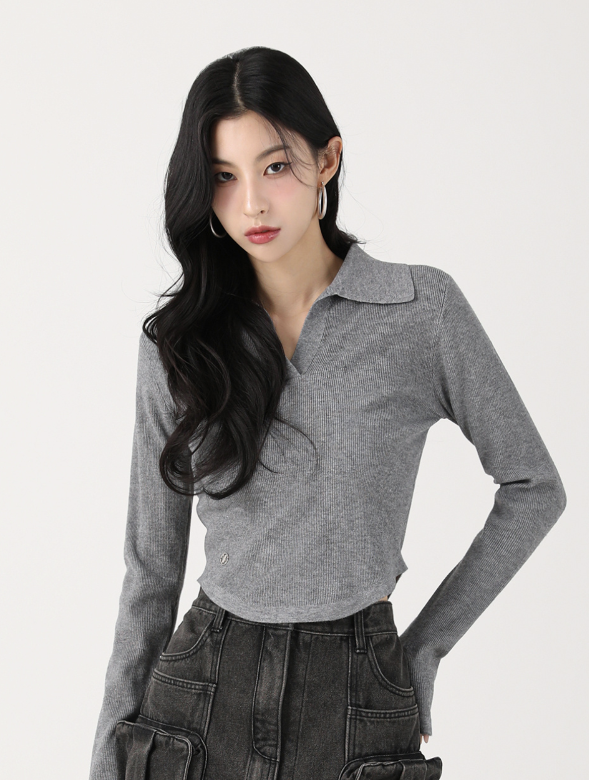 韓國連線🇰🇷 Avandress 短版修身長袖針織衫 短版 長袖 針織衫 秋冬 4色/預購