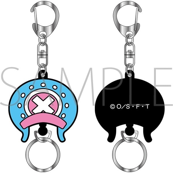 4550621242755 MOVIC 預訂 2025/2月 ONE PIECE　帽子型ラバーリールキーホルダー／チョッパー