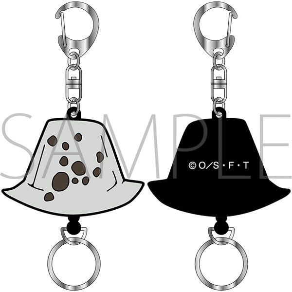 4550621242779 MOVIC 預訂 2025/2月 ONE PIECE　帽子型ラバーリールキーホルダー／くま