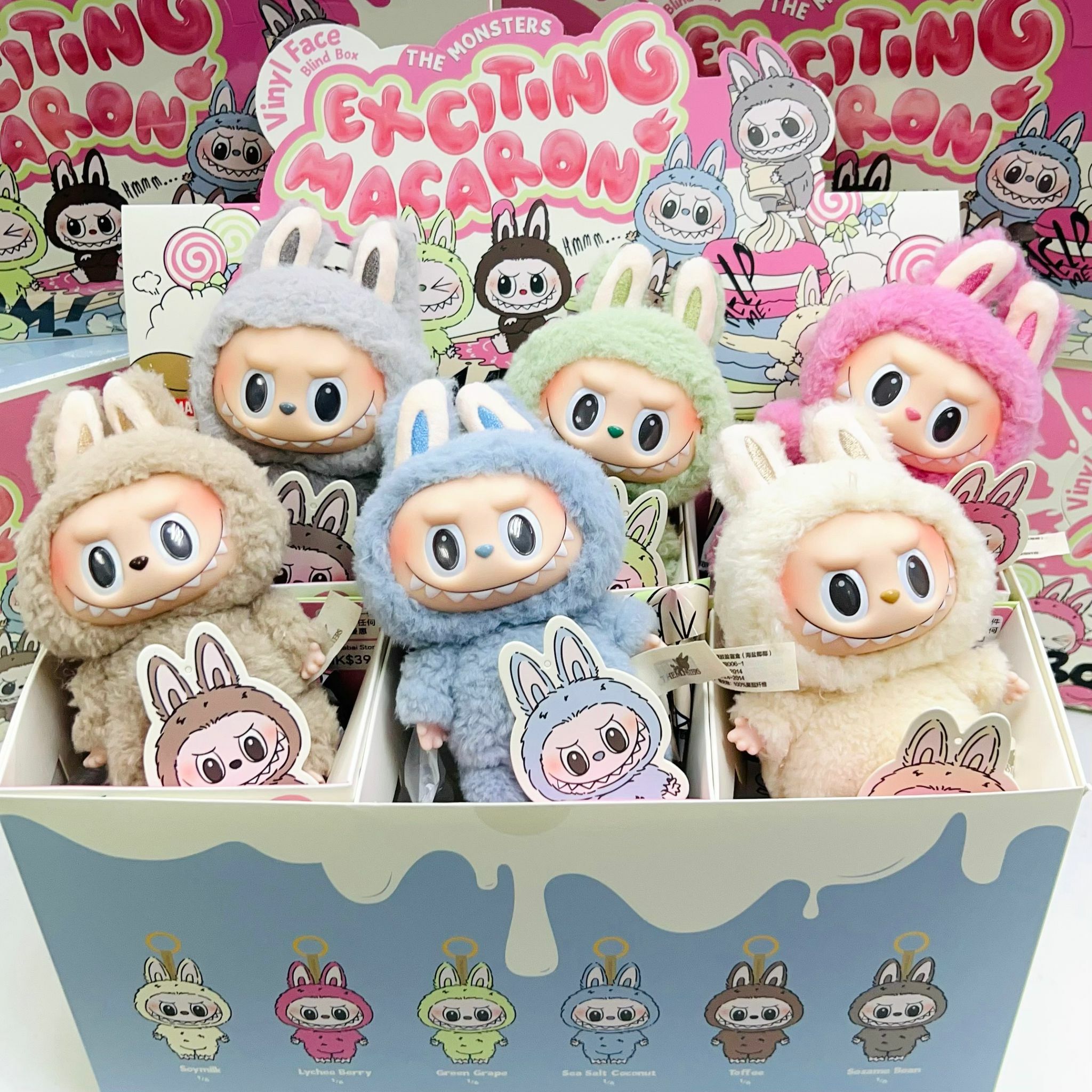 その他 THE MONSTERS VINYL FACE BLIND BOX LABUBU Labubu COCA-COLA SERIES THE MONSTERS Vinyl Face Blind Box
